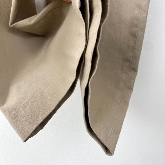 Soft Surroundings Pull On Chino Pants Women's Size 10 Tan High Rise Straight Leg - Picture 13 of 16